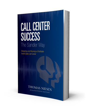 Call Center Success The Sandler Way, book image